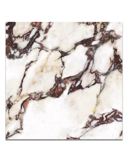 Calacatta Viola Marble Effect Matte Finish Porcelain Tiles