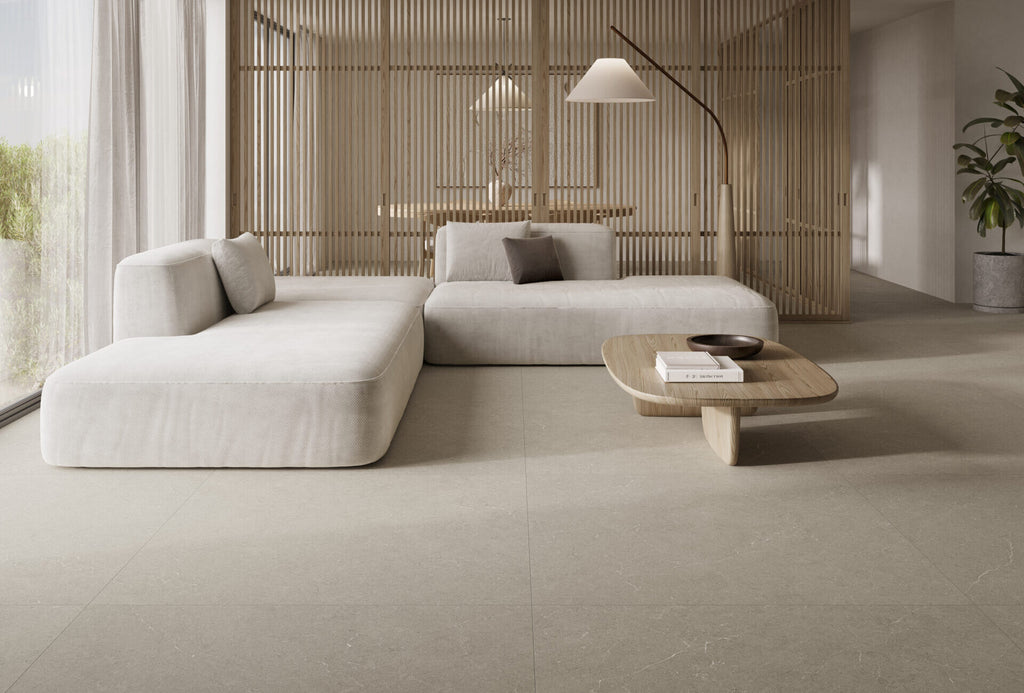 Bergstein Beige tile - room shot 2