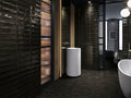 Asha Nero Brick Effect Tiles 75x300m