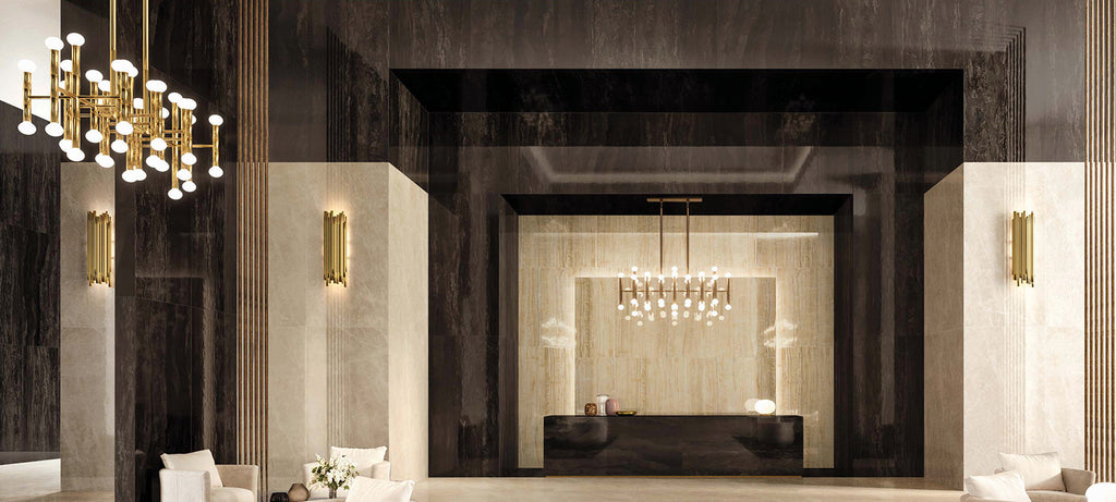 Marvel Absolute Brown tile - room shot 5