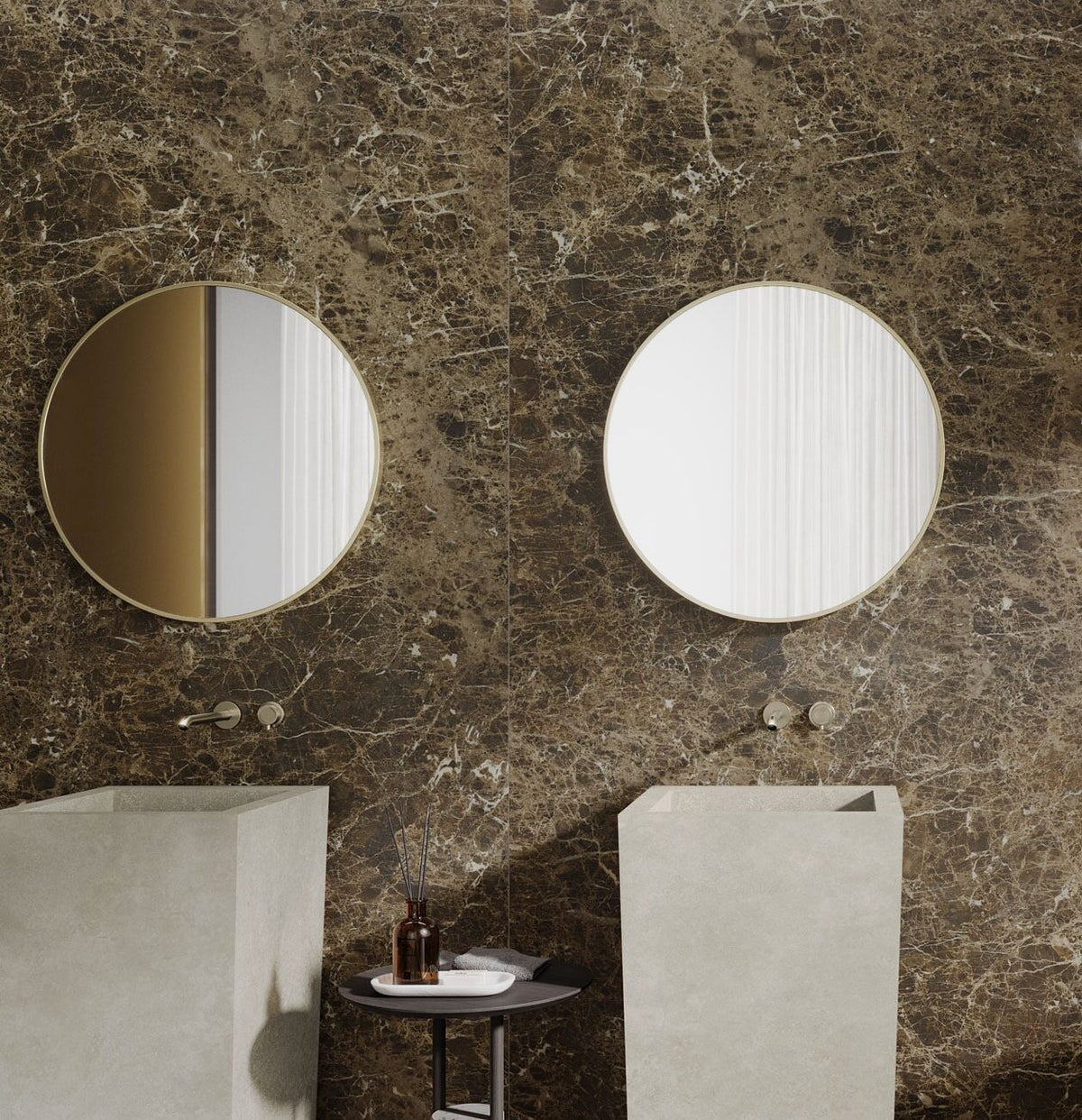 Energy Emperador Marble Effect Tiles 600x600mm