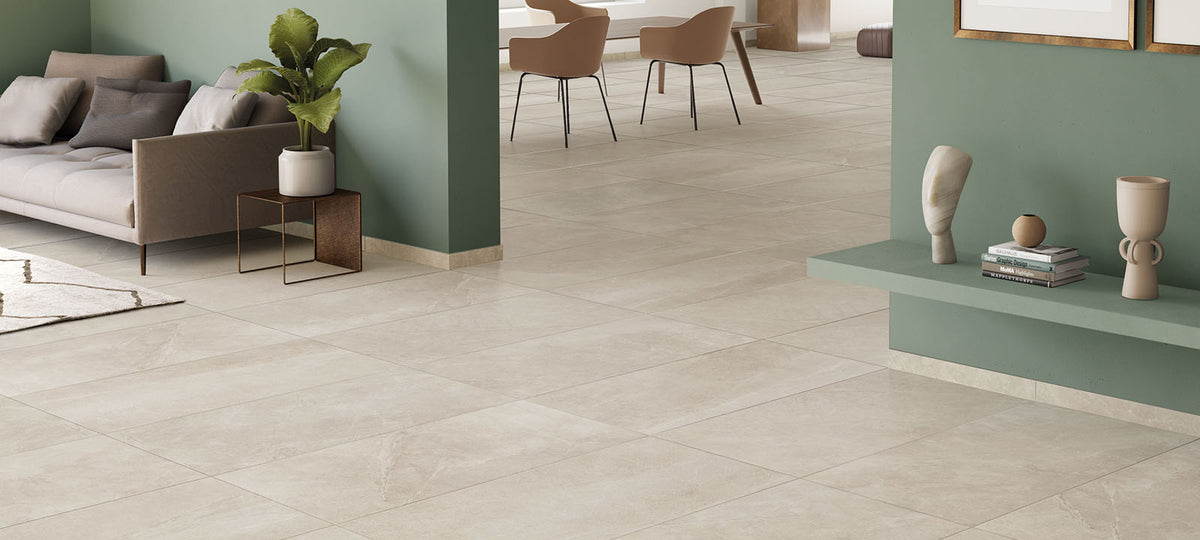 Coast Sand tile - room shot 2