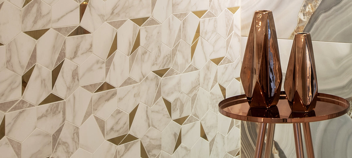 Marvel Royal Calacatta tile - room shot 13
