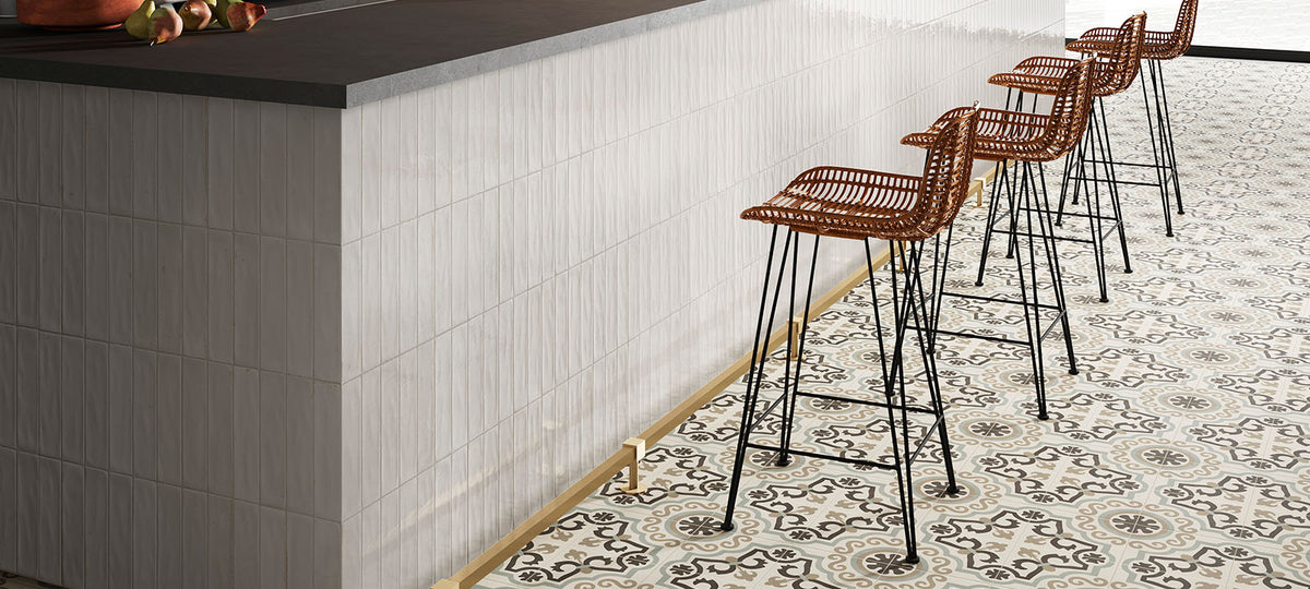 Luminous – Lume White tile - room shot 2