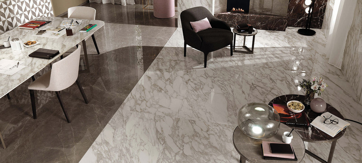Marvel Royal Calacatta tile - room shot 6