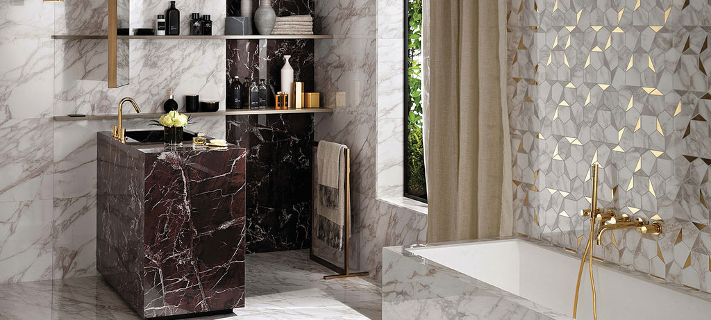 Marvel Royal Calacatta tile - room shot 3