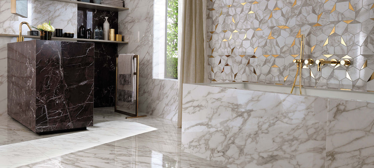 Marvel Royal Calacatta tile - room shot 10