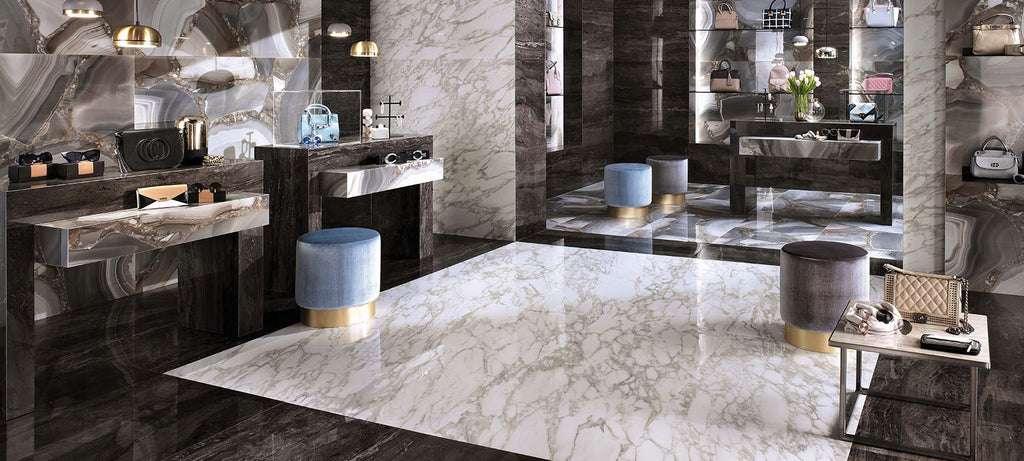 Marvel Royal Calacatta tile - room shot 5