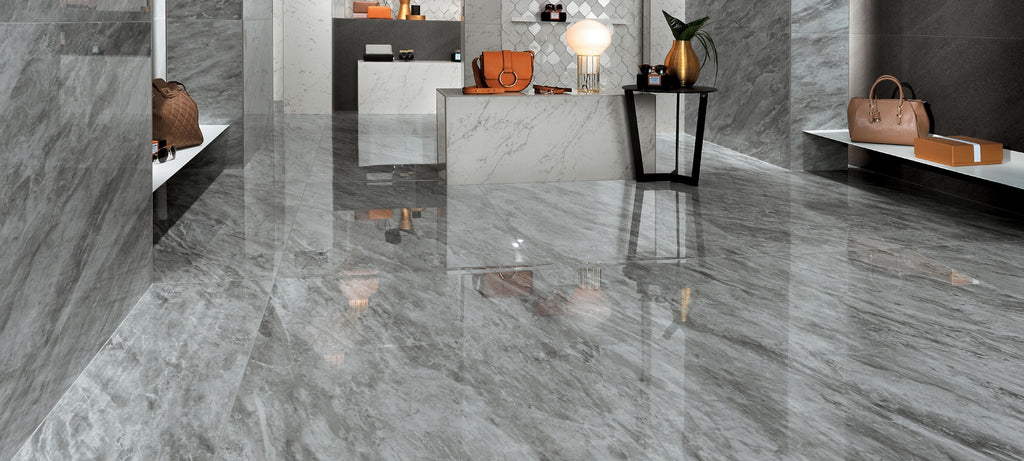 Marvel Bardiglio Grey tile - room shot 2