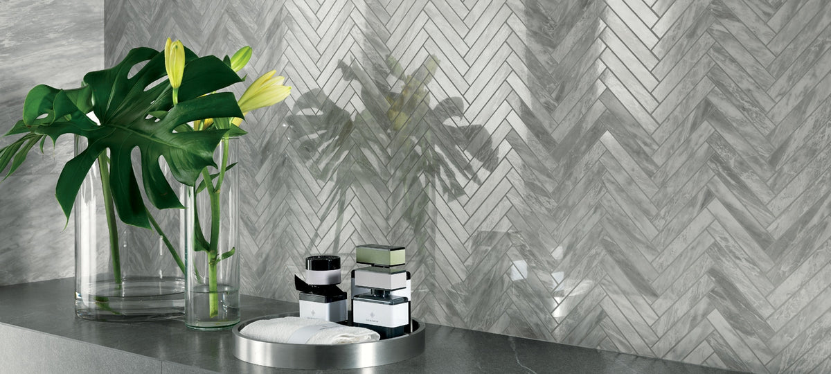 Marvel Bardiglio Grey tile - room shot 5