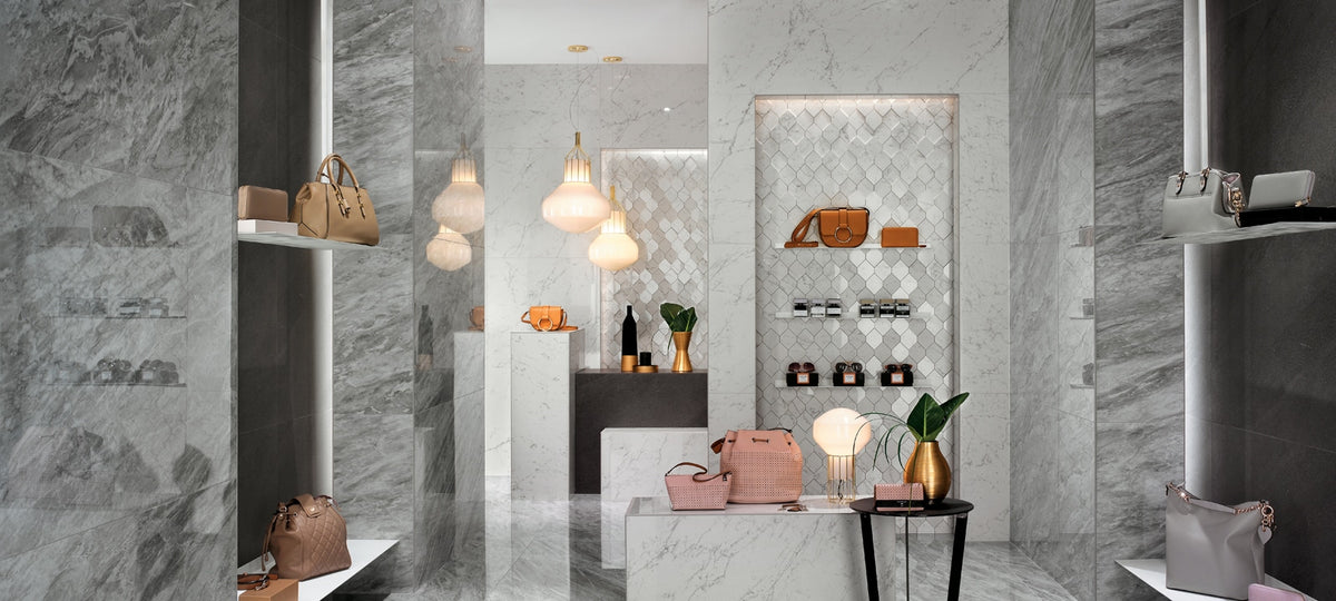 Marvel Bardiglio Grey tile - room shot 7