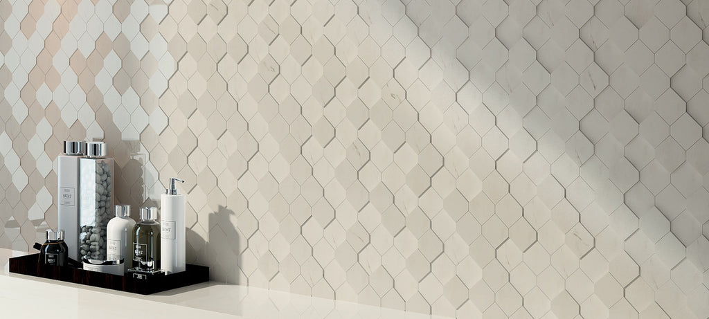 Marvel Bianco Dolomite tile - room shot 5