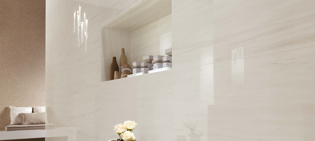 Marvel Bianco Dolomite tile - room shot 7