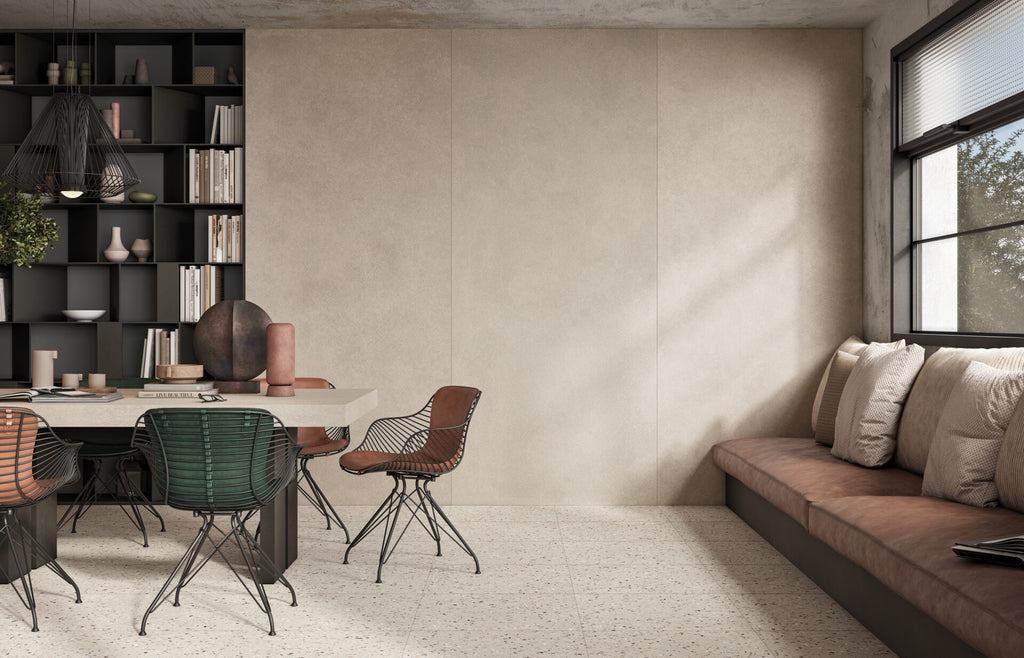 ReConcrete Rice tile - room shot 2
