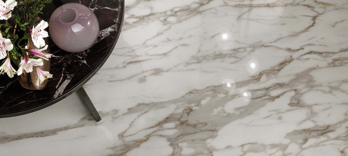 Marvel Royal Calacatta tile - room shot 4