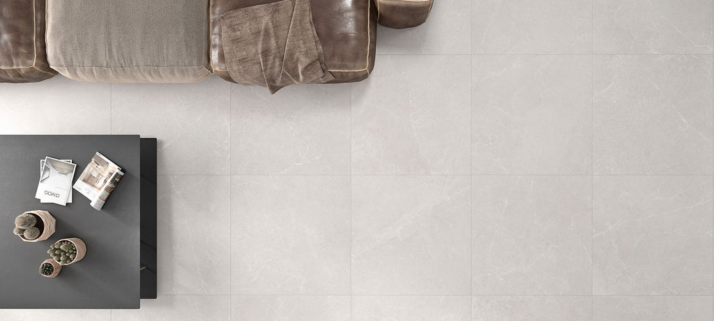 Storm White tile - room shot 2