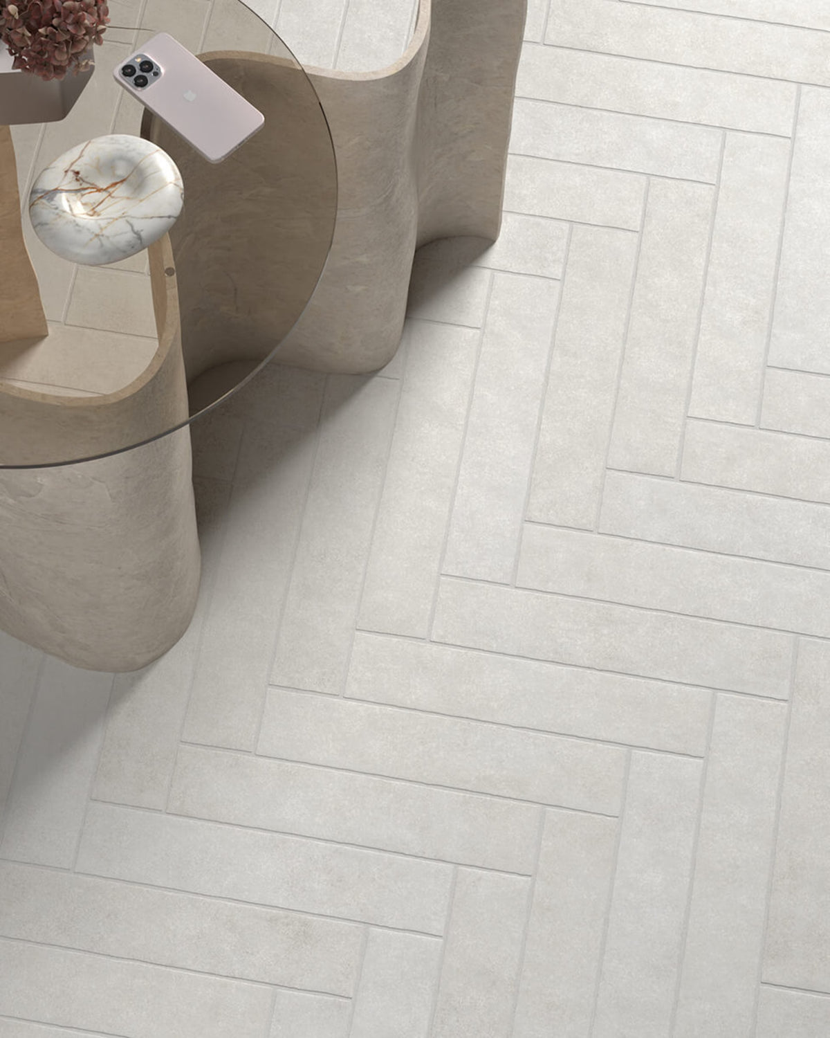 Serrato White Metro Tiles