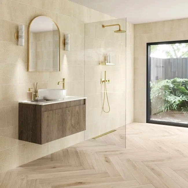 Sereno Beige Stone Effect Tiles 600x300mm