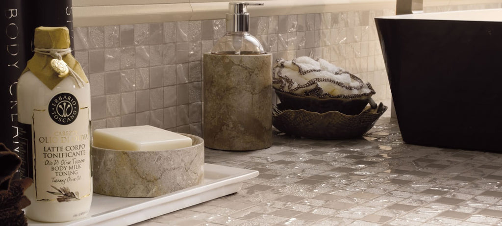 Four Seasons Spring Mosaic Cream Tiles 300x300mm