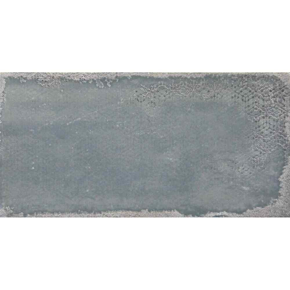 Essenza Ombretta Green Ceramic Brick Tiles