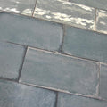 Essenza Ombretta Green Ceramic Brick Tiles