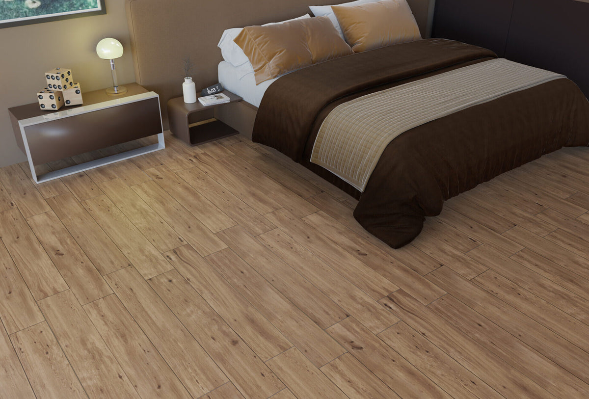Padouk Nut tile - room shot 4