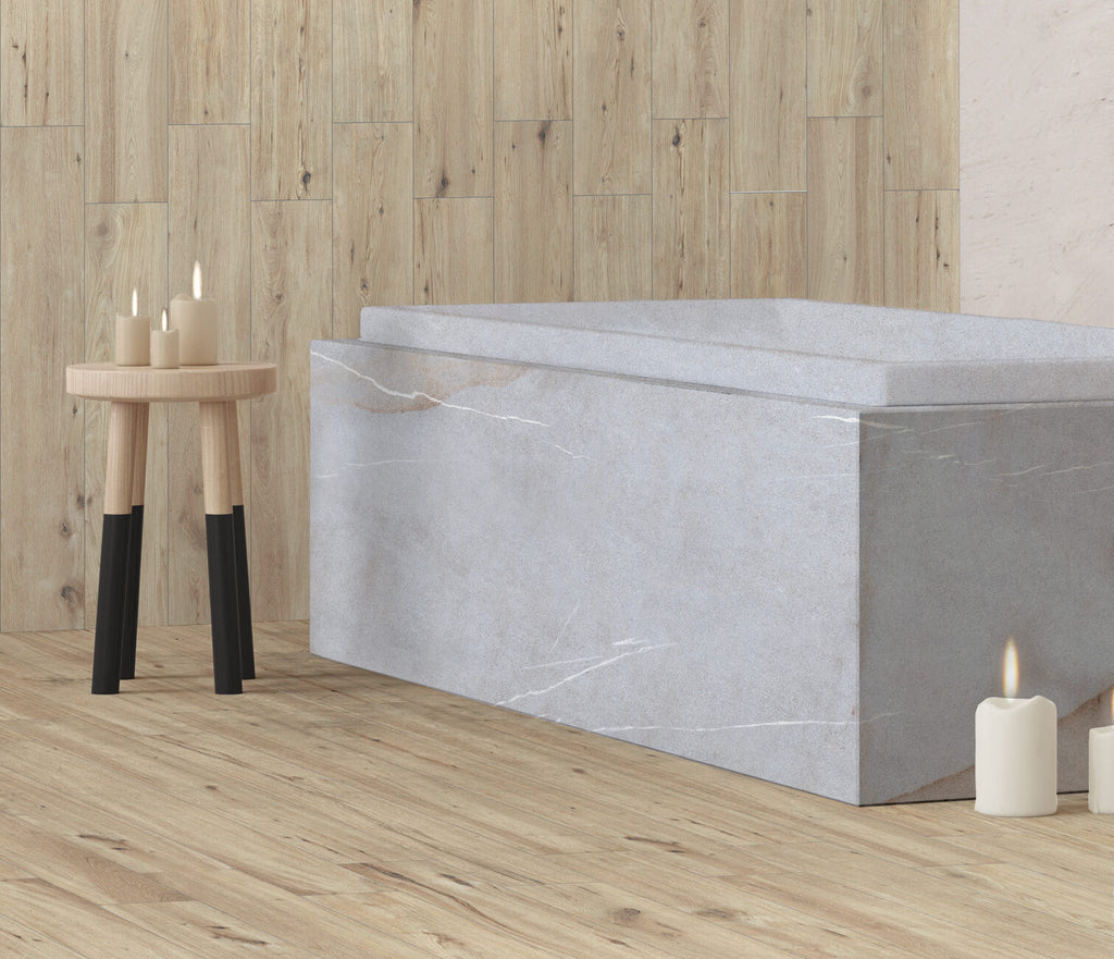 Padouk White tile - room shot 2