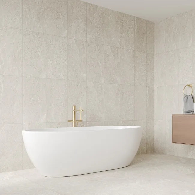 Aegea Cashmere Stone Effect Porcelain Tiles 608x316mm