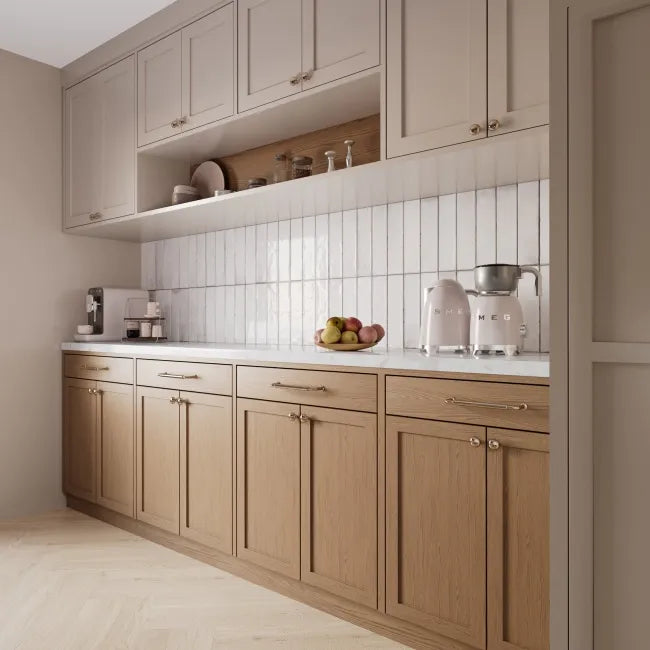 Sassuolo Blanco Gloss Brick Effect Tiles 300x600mm